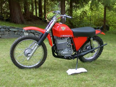 1973 Maico motorcycle photo 6