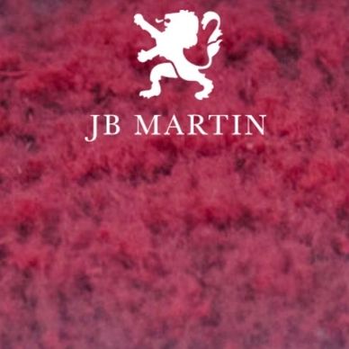 JB Martin logo on a textured red and purple background.