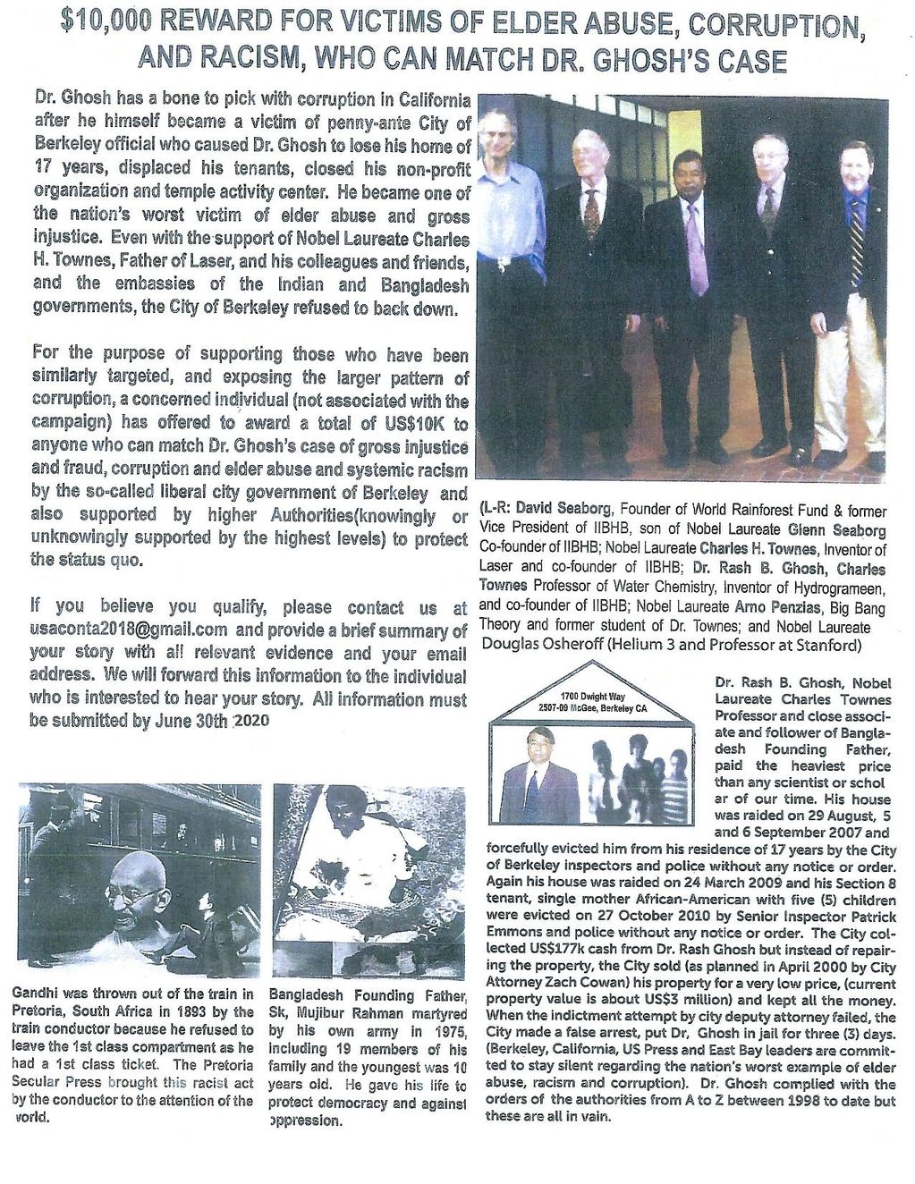 An article featuring Dr. Ghosh