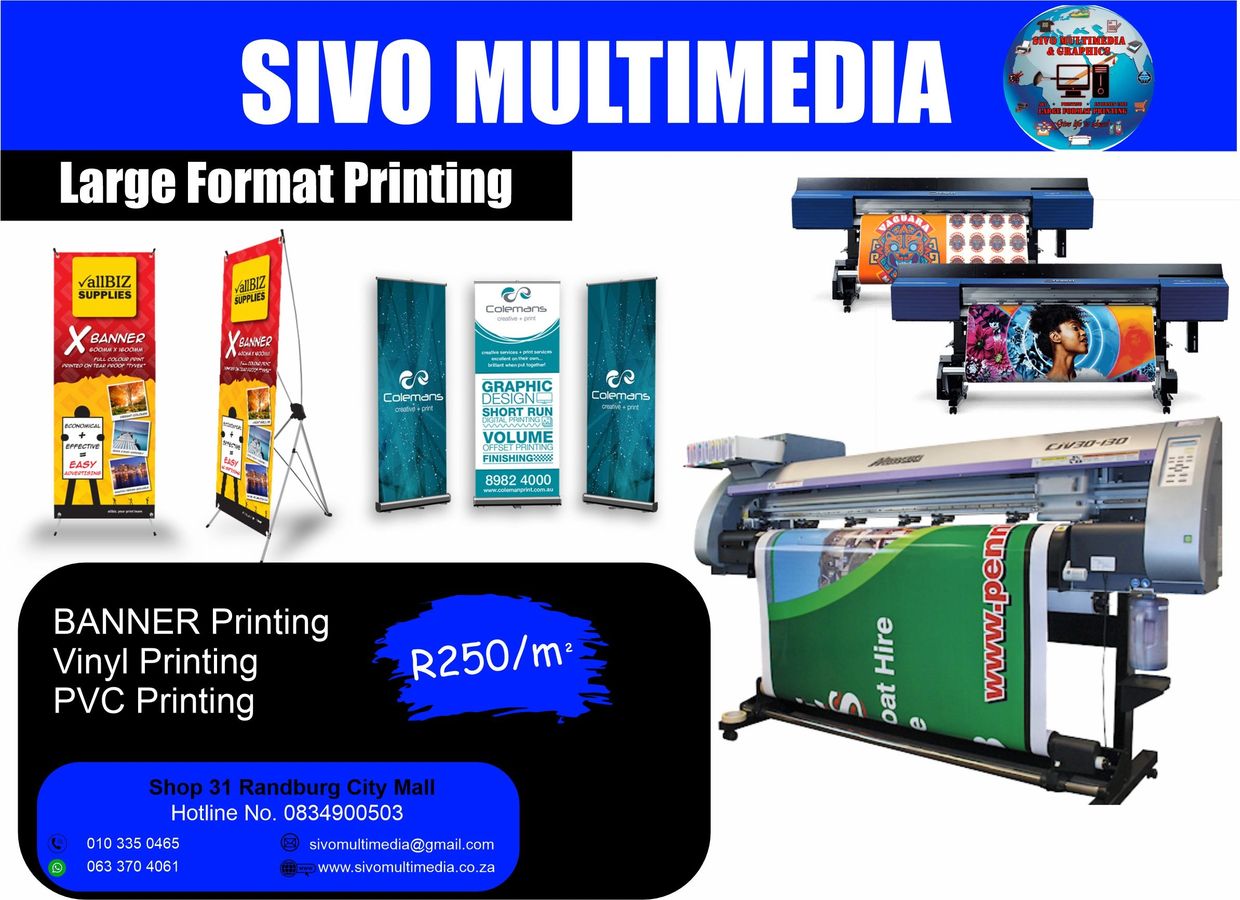 Sivo Multimedia & Graphics Design Printing Center is one of the leading wide-format printers, also k