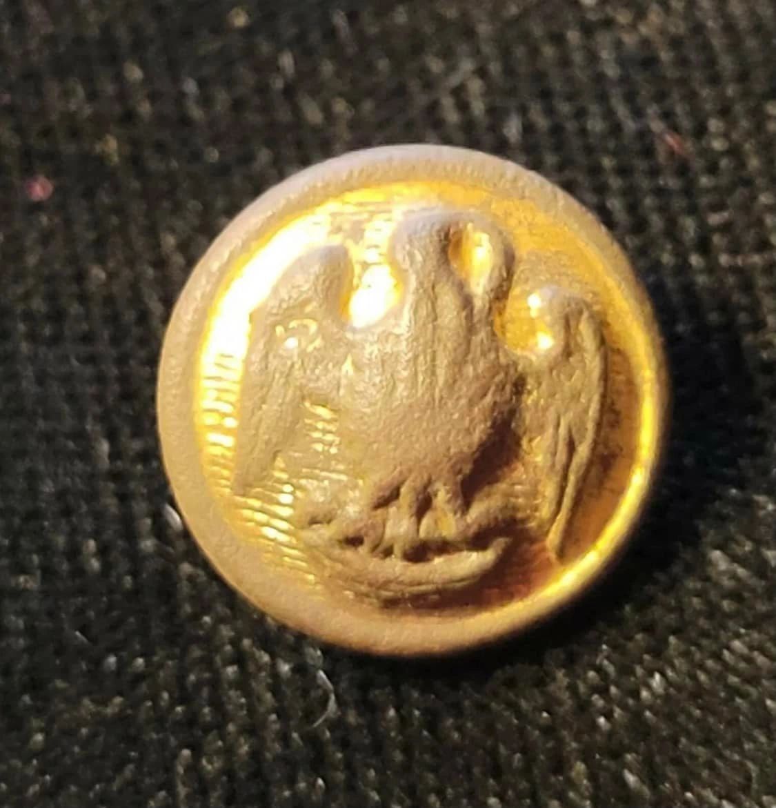 WoW!!! ABSOLUTELY BEAUTIFUL LOUISIANA LOCAL STATE SEAL CUFF BUTTON ...