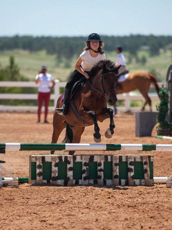 riding lesson pony