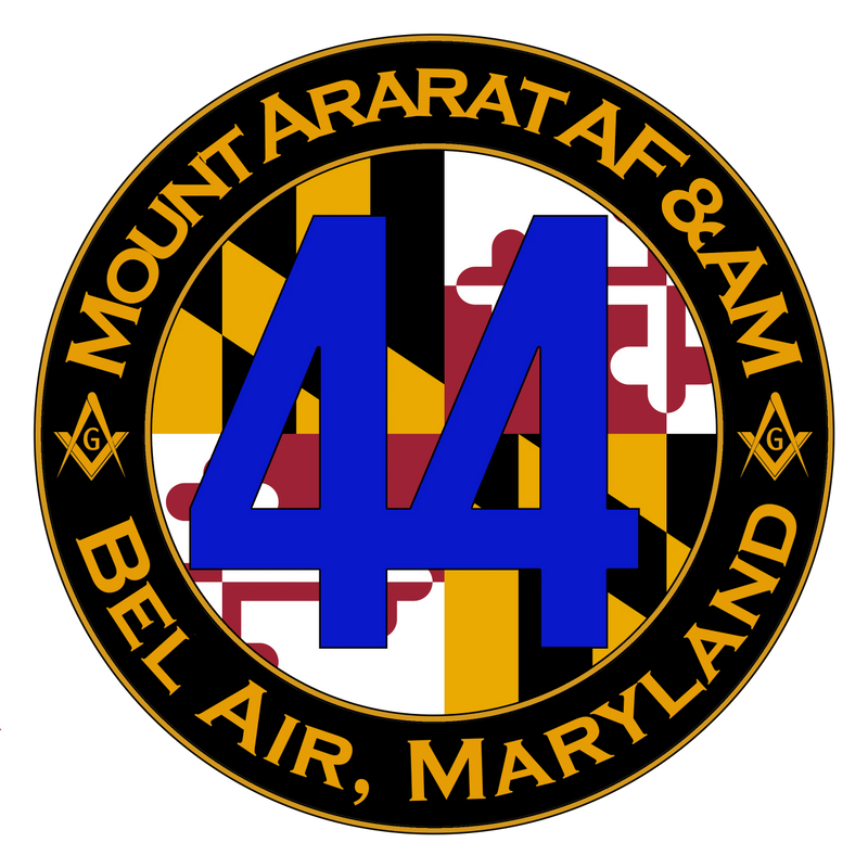 Mount Ararat Lodge No. 44, Bel Air, Maryland's Logo