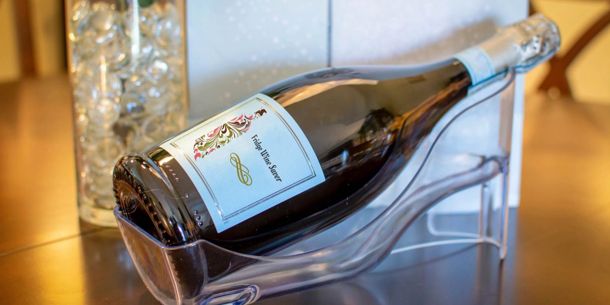 Fridge wine holder cheap