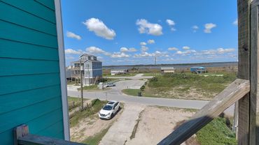 View of sound from queen master suite second floor deck.