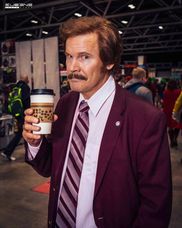 ron burgundy dress up Anchorman Ron Burgundy and the Channel 4 News Team Reporting Live! Group  Costume