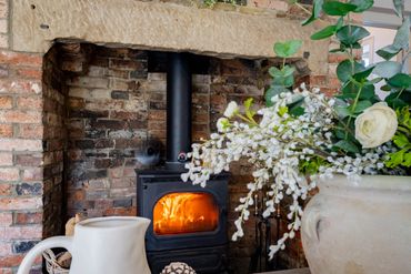 Property photography
Lifestyle image of fireplace