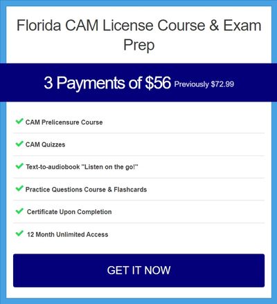 CAM Certification AACC Florida CAM Course Online