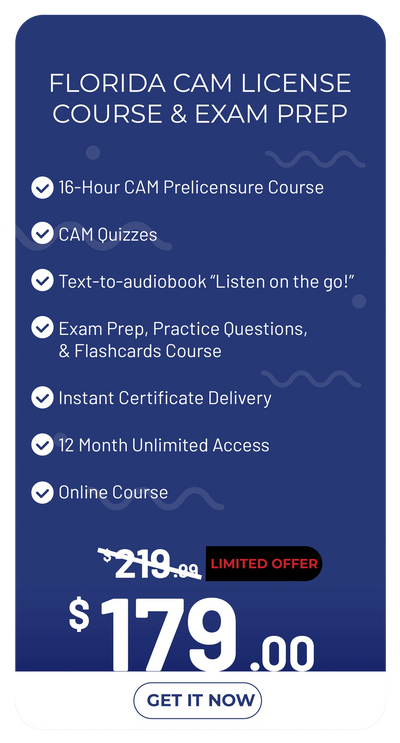 CAM Certification - AACC Florida CAM Course Online