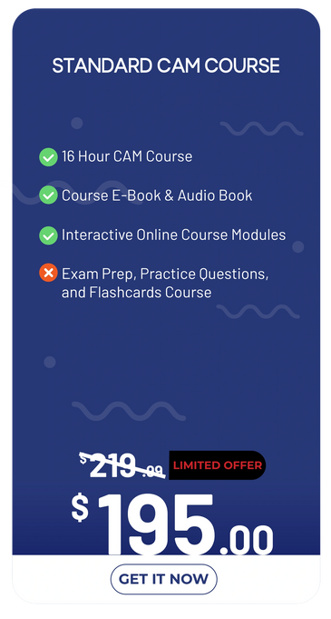 Standard CAM Course
$195