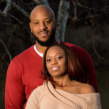 Engagement Portrait of newly engaged couple