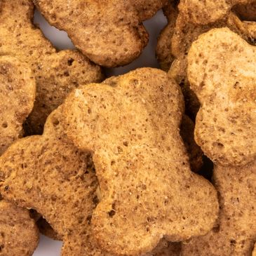 Closeup shot of Pooch Hooch Dog Treats