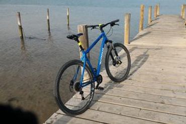 picture of a blue color cycle