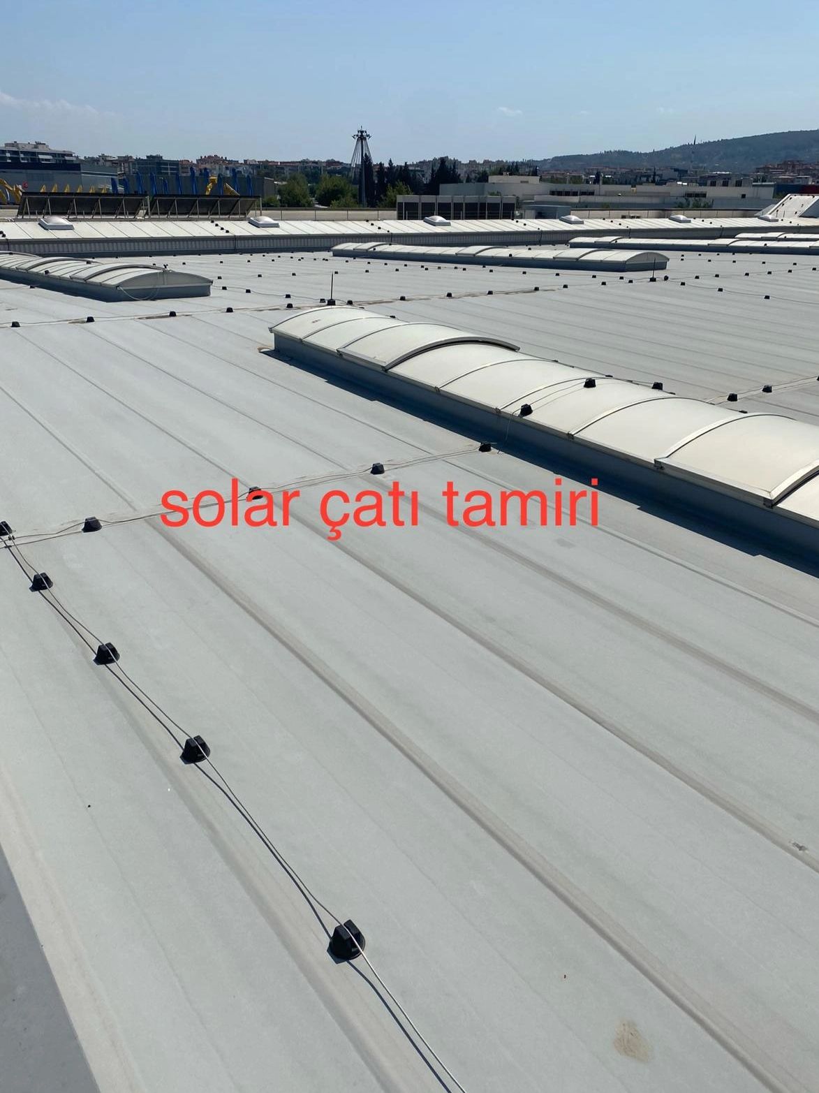 fabrika çatı tamiri