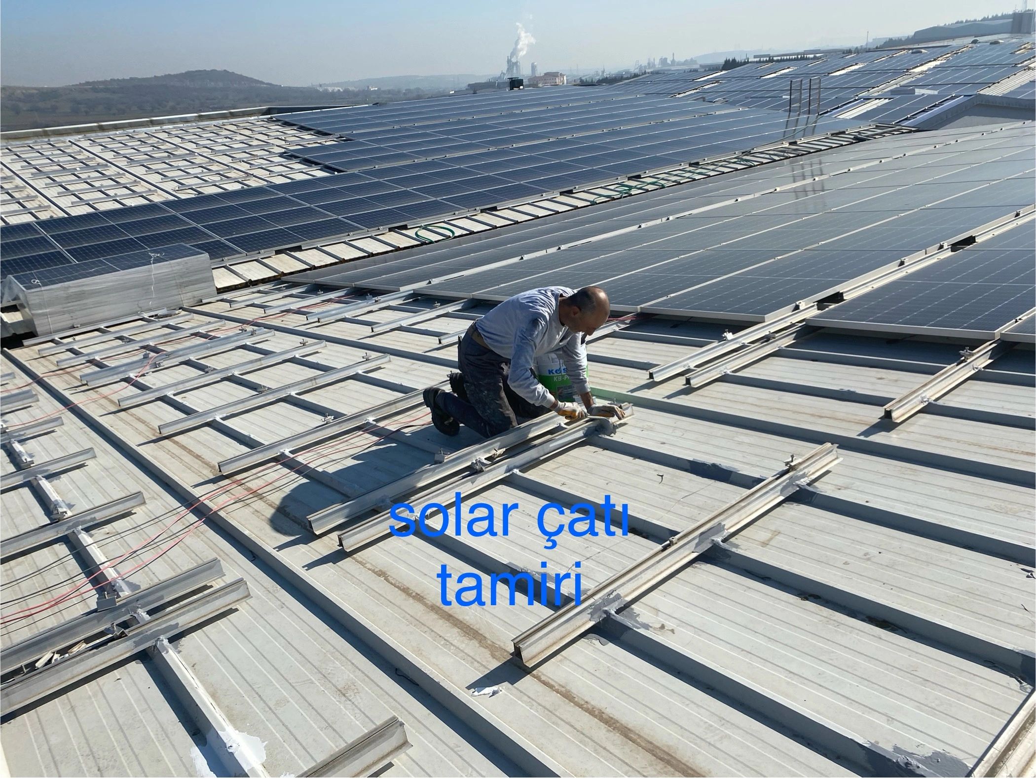 fabrika solar çatı tamiri