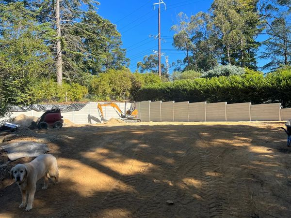 Barossa Hills Retaining