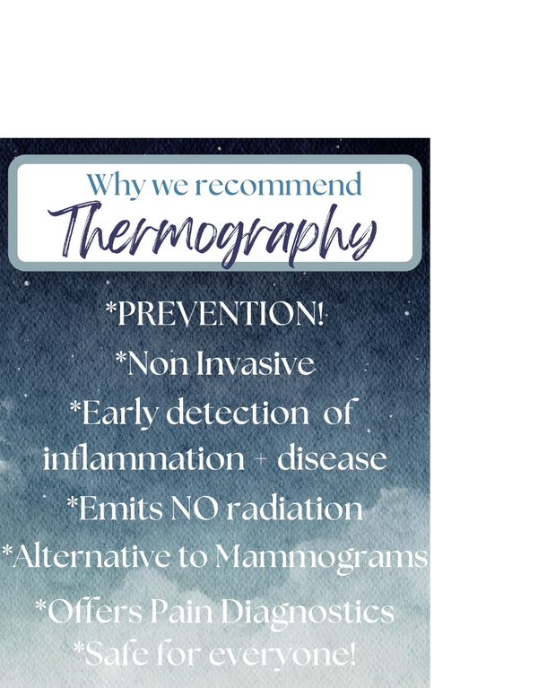 thermography, mammogram, ultrasound