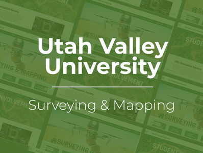 Uvu surveying and mapping