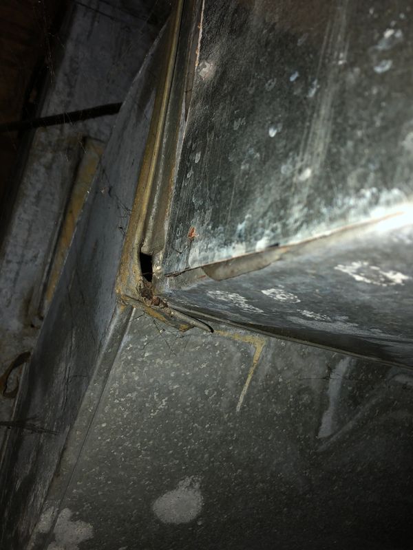ductwork leakage
