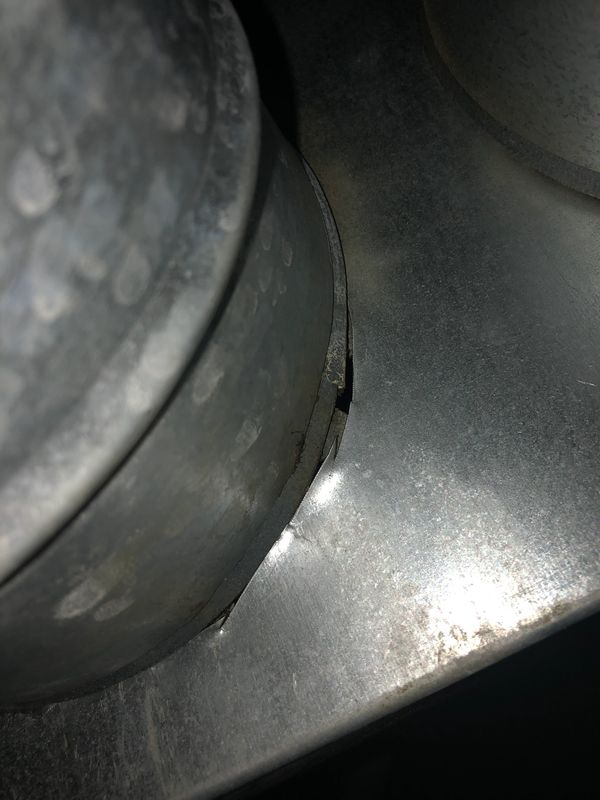 ductwork leakage