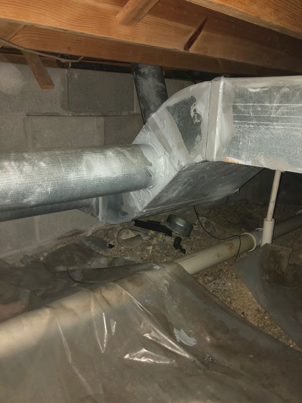 ductwork sealed