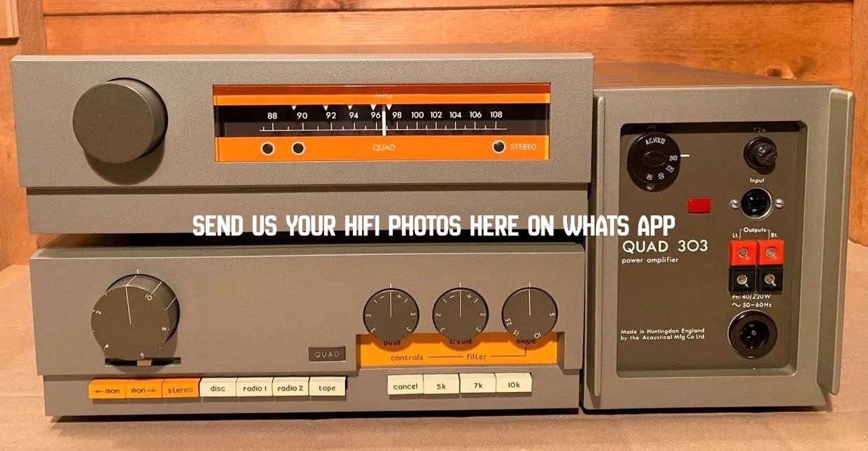 Quad 33 Quad 303 Quad FM3 grey
sell hifi equipment 
vintagehifi.co.uk Brighton Devon Dorset