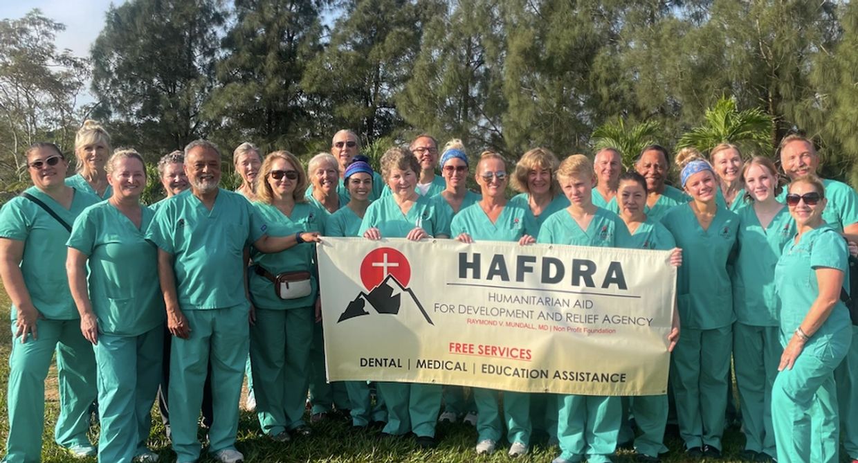 Our 2025 Team on the HAFDRA International  Mission Trip in Belize Central America