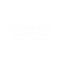 Lead Well Prospecting