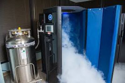 cryotherapy, whole body cryosauna, nitrogen gas, cryosauna, cold therapy, pain relief