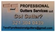 7and7 Professional Gutters Serviced LLC