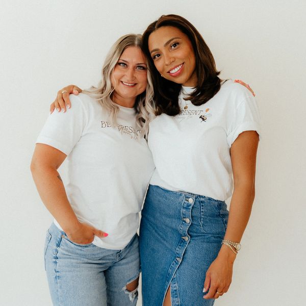 Megan and Jazmin owners of Bee Present Nanny Co.