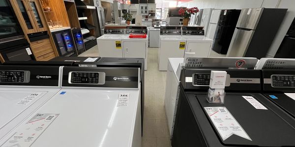 We carry a wide range of consumer-grade and professional-grade appliances, and fine furniture.