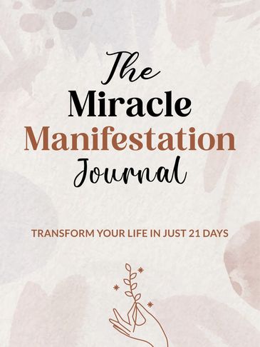 The Miracle Manifestation Journal is a powerful 21-day journey designed to help you attract abundanc