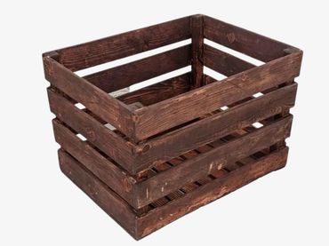 Handmade rustic crate 
