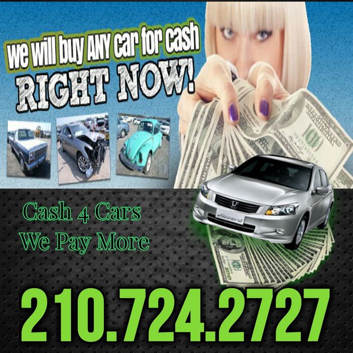 we will buy any car for cash