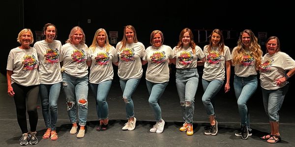 dance teachers posing at recital