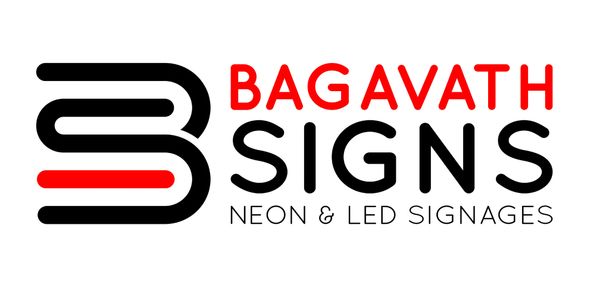 BAGAVATH SIGNS Logo Neon sign LED sign manufacturer company in Kumbakonam tamilnadu