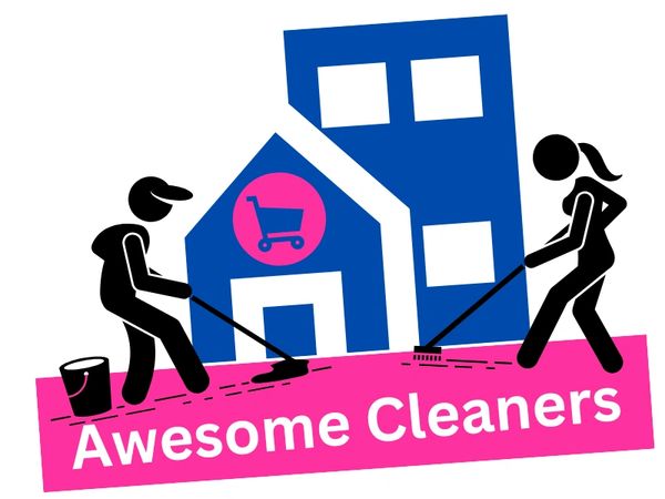 Awesome Cleaners Commercial Cleaning Logo