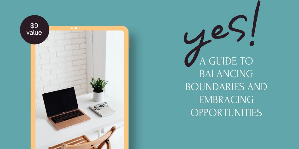 Guide to balancing boundaries and embracing opportunities with a $9 value offer.