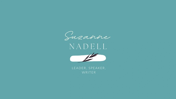 Suzanne Nadell - Author, Leader, Speaker