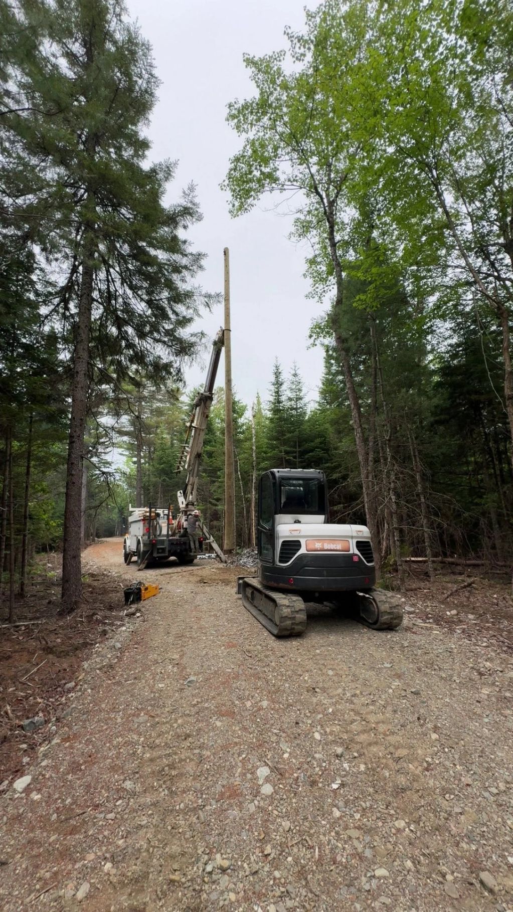 pole setting