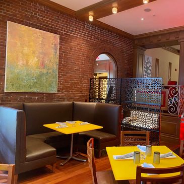Visit the dining room at the Exeter Inn in Exeter NH to see two of my favorite paintings hanging. 1)