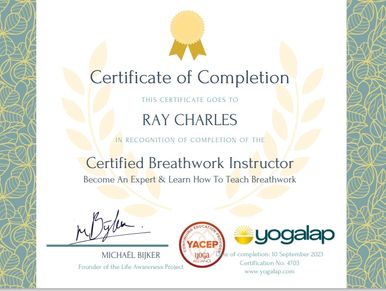 Breathwork Pranayama Yoga Certificate