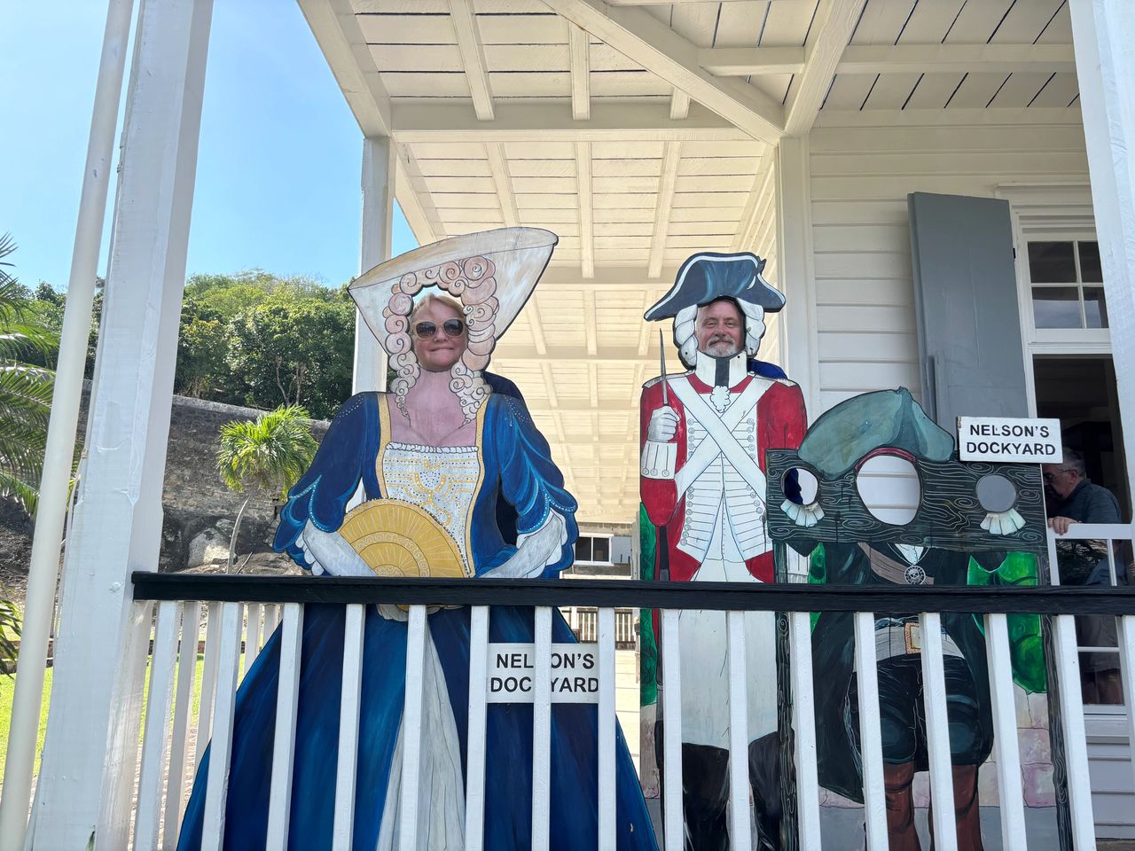 After the rum punch!