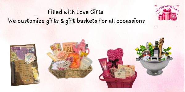 Customized gift baskets for all occasions.