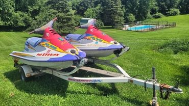 1995 Polaris SL650 Jet Skis – Pair with Trailer

