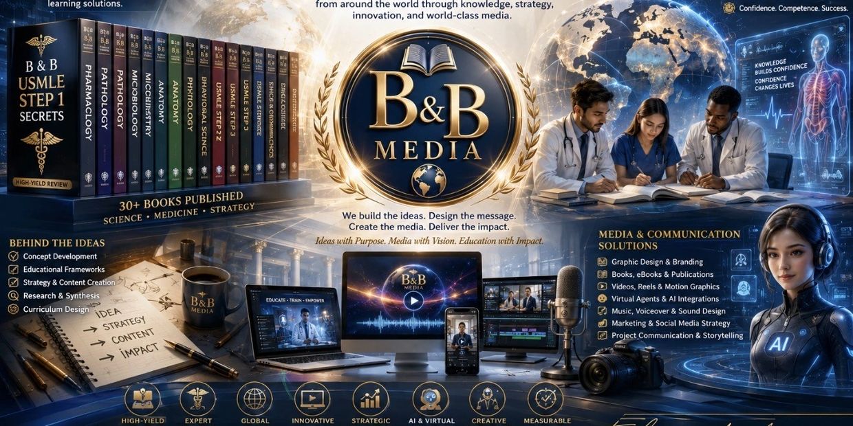 B&amp;B Media offers expert educational content and innovative media solutions for global impact.