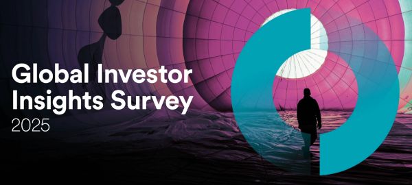 Global Investor Insights Survey 2025 promotional image.