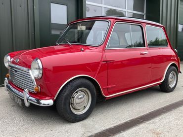 Cornish supplied 1968 Mini Cooper S, 3 owners from new, sold back to the family who bought it new!