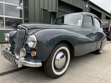 Very stylish Sunbeam Talbot 90, 2 owners from new, now sharing garage space with a pre war Sunbeam a